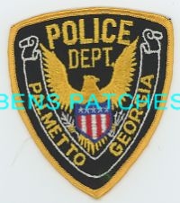 GEORGIA,PALMETTO POLICE 3